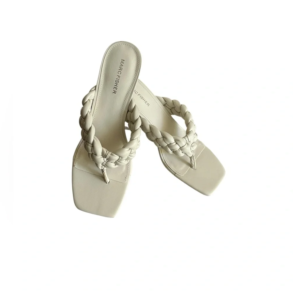 Marc Fisher Galynite Braided Wedge Sandals 9